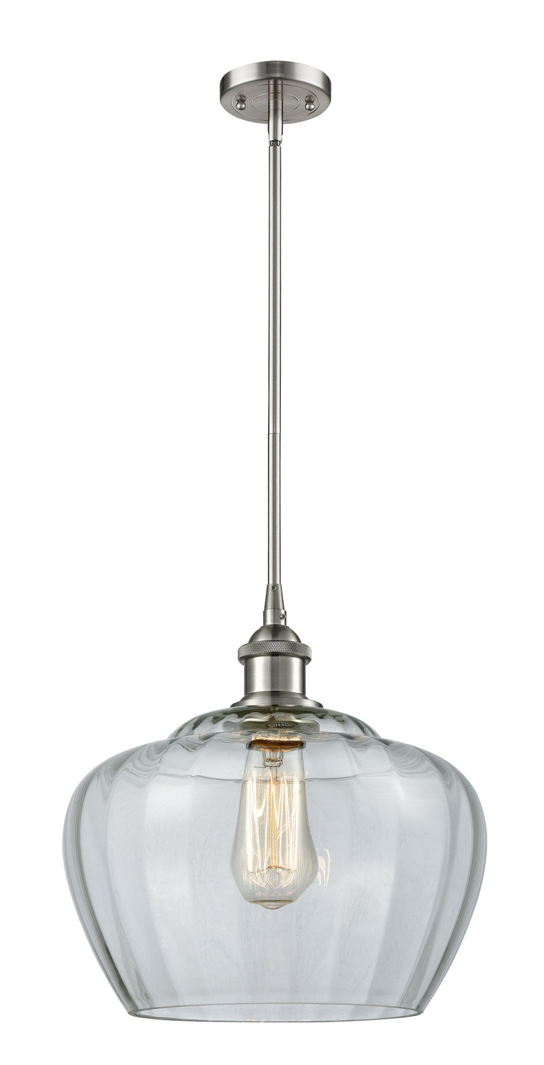 Innovations Large Fenton 516-1S-SN-G92L Pendant Light - Brushed Satin Nickel