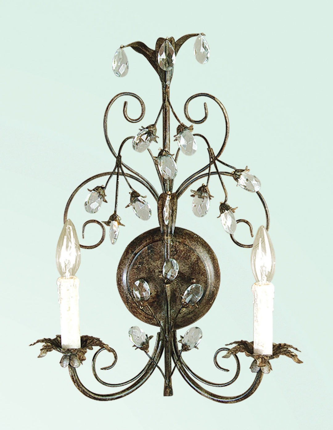 Bethel International FAL105-A2 Wall Sconce Light - Brown