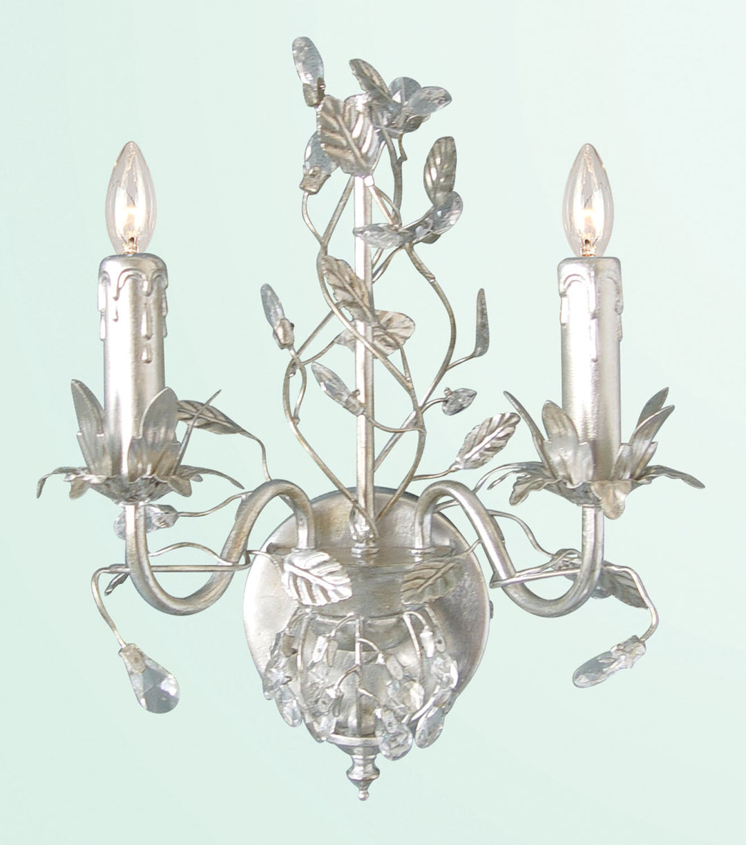 Bethel International FAL84S Wall Sconce Light - Silver