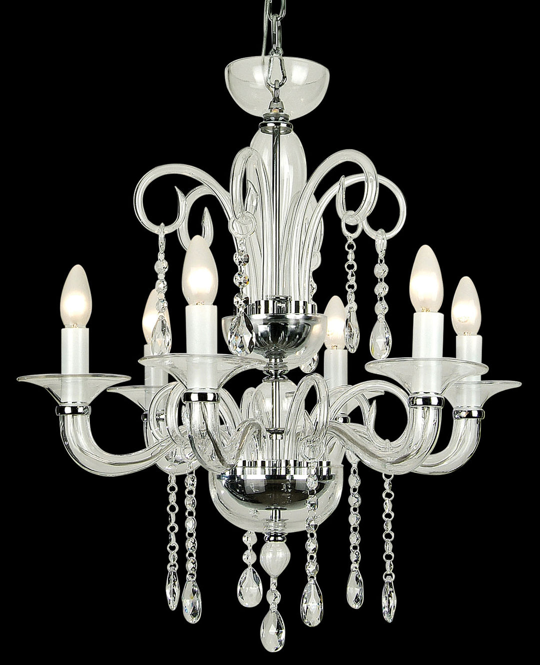 Bethel International HG41 Ceiling Light - Clear Glass