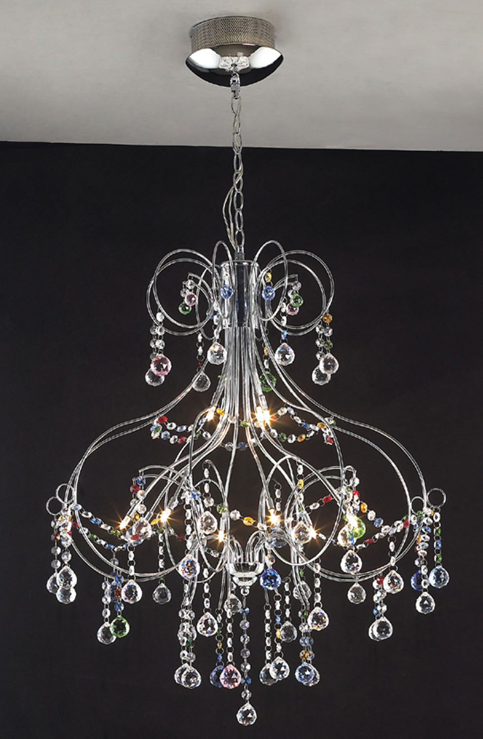 Bethel International KA108 Ceiling Light - Chrome