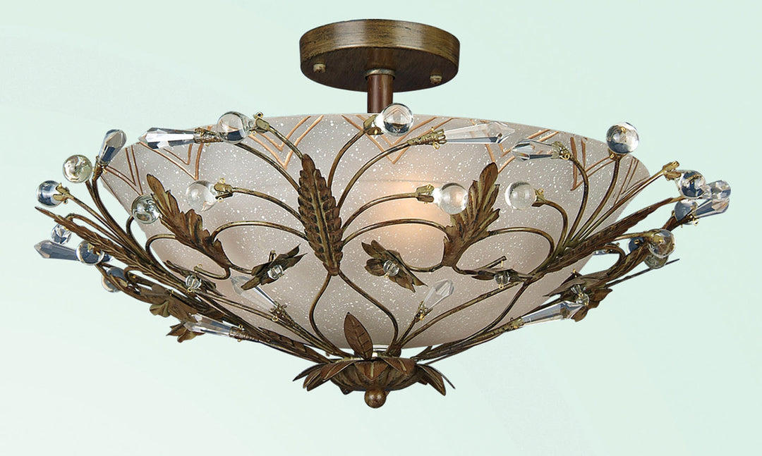 Bethel International KO KO-25 Ceiling Light - Light Brown