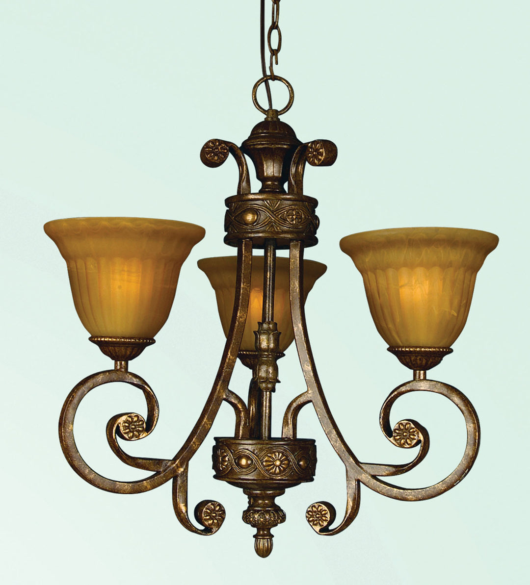 Bethel International RE RE41-3G Ceiling Light - Light Brown