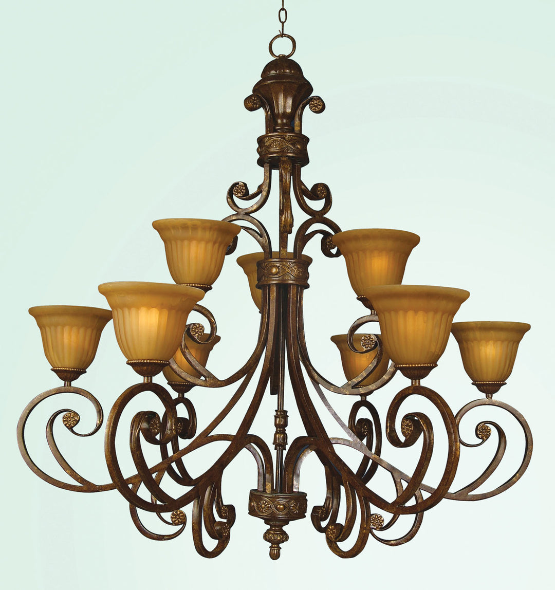 Bethel International RE RE44 Ceiling Light - Light Rust Brown