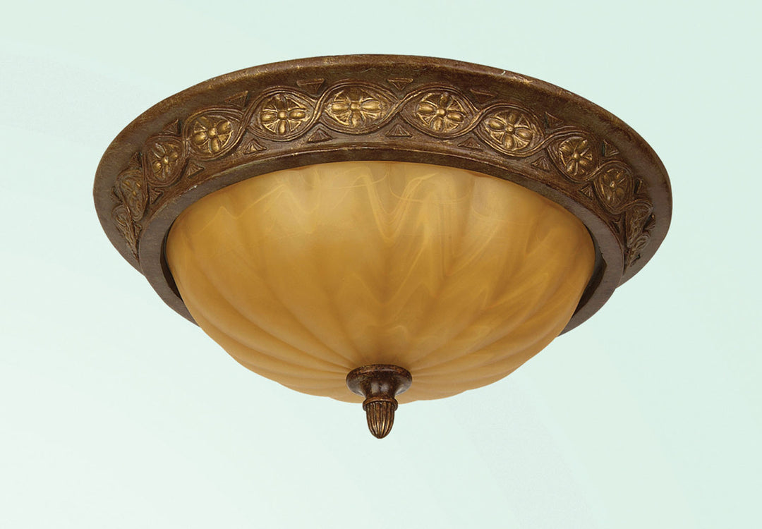 Bethel International RE48 Ceiling Light - Light Rust Brown