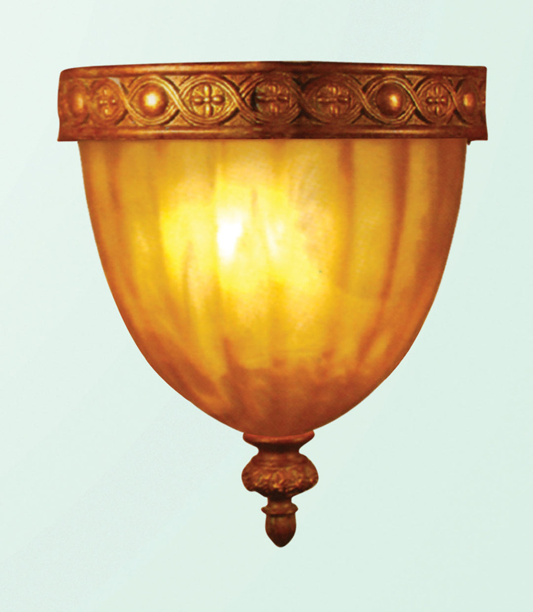 Bethel International RE88 Wall Sconce Light - Light Rust Brown
