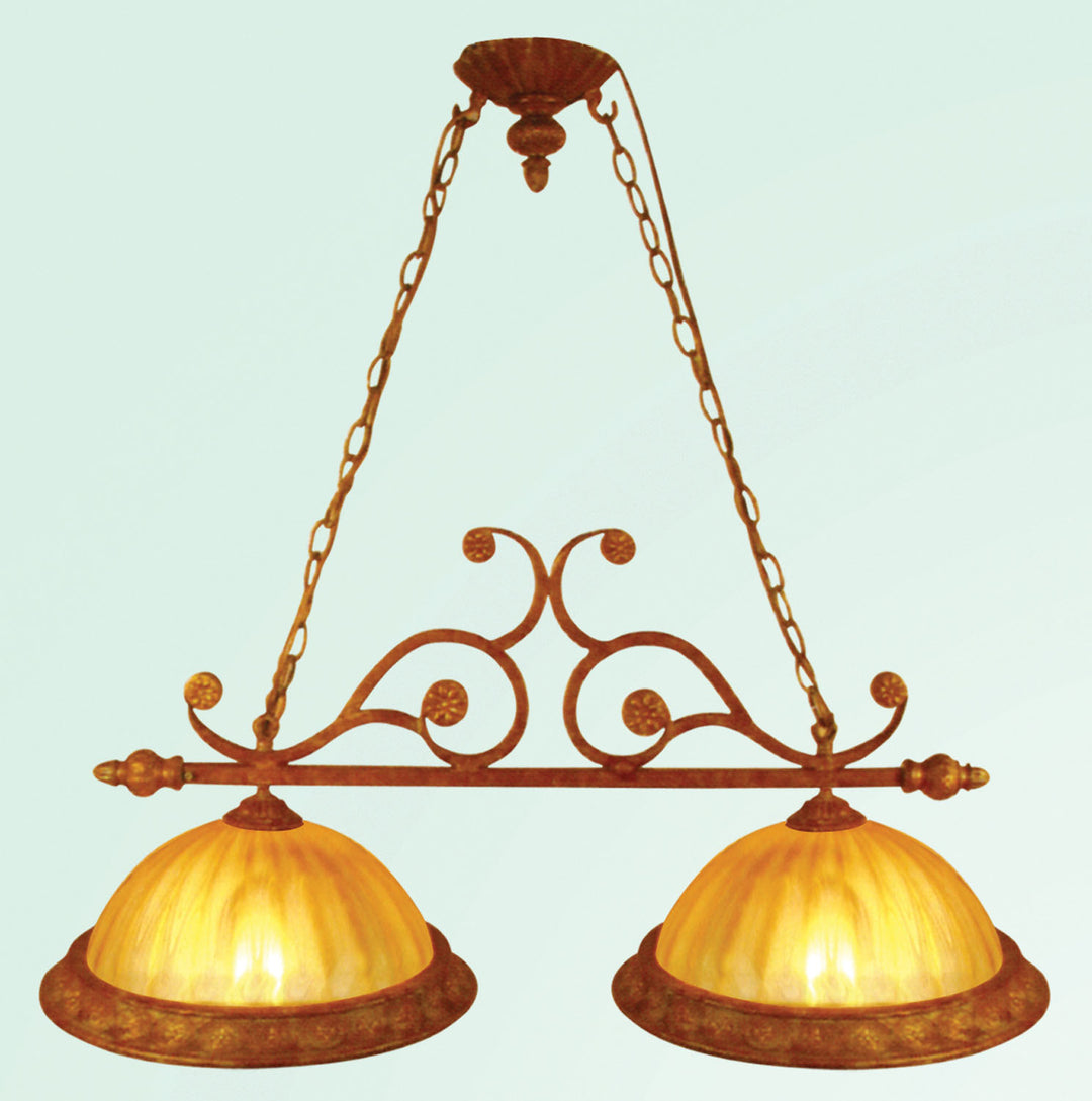 Bethel International RE91   Landscape Light Light Rust Brown