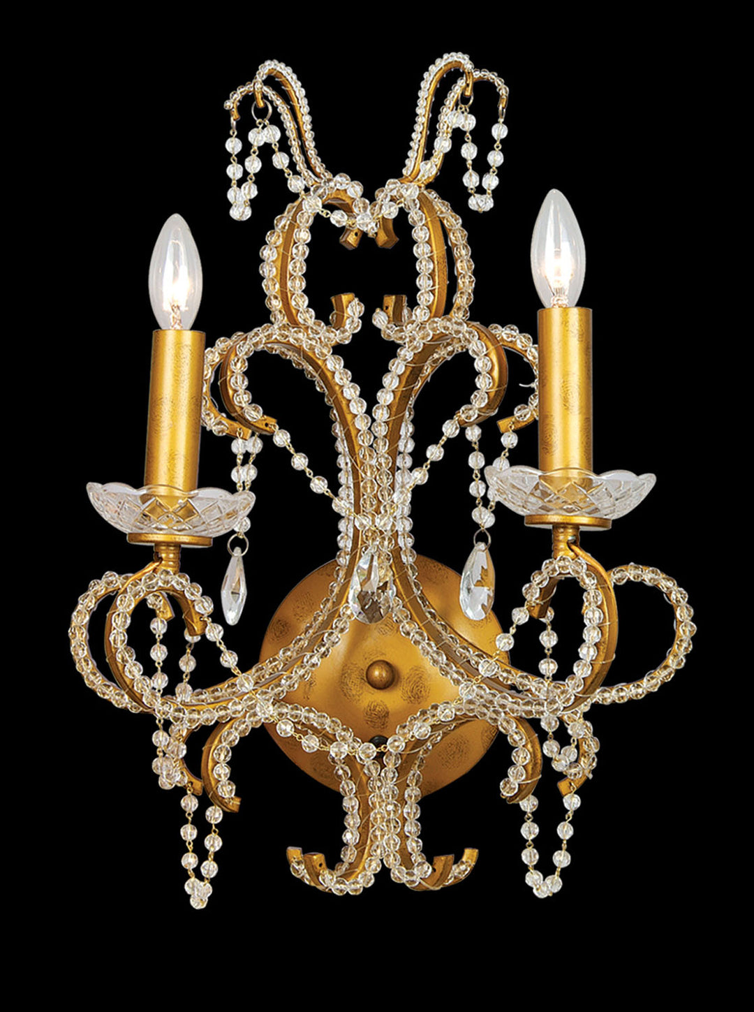 Bethel International SU26 Wall Sconce Light - Gold