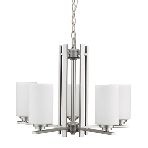 Russell Iris 129-715/BCH Chandelier Light - Brushed Chrome