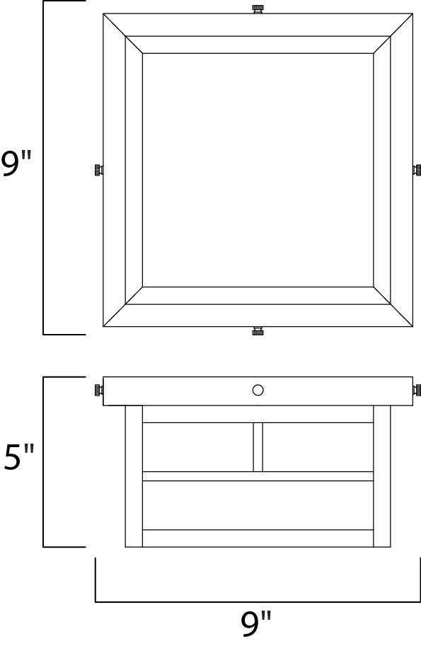 Maxim Lighting 4059HOBU  Coldwater Outdoor Burnished