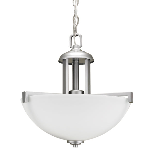 Russell Iris 329-714D/BCH Pendant Light - Brushed Chrome