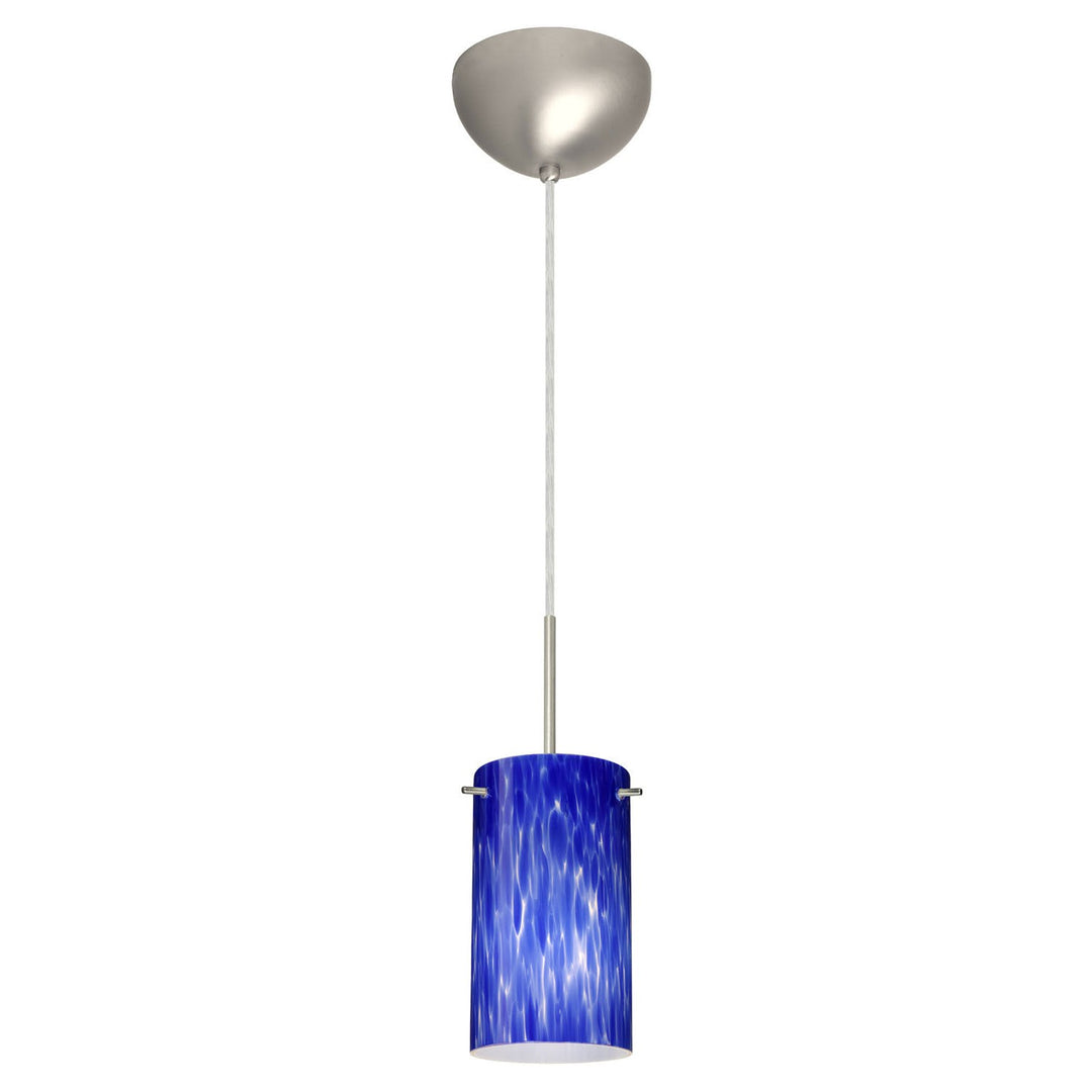 Besa Stilo 1BC-440486-SN Pendant Light - Satin Nickel