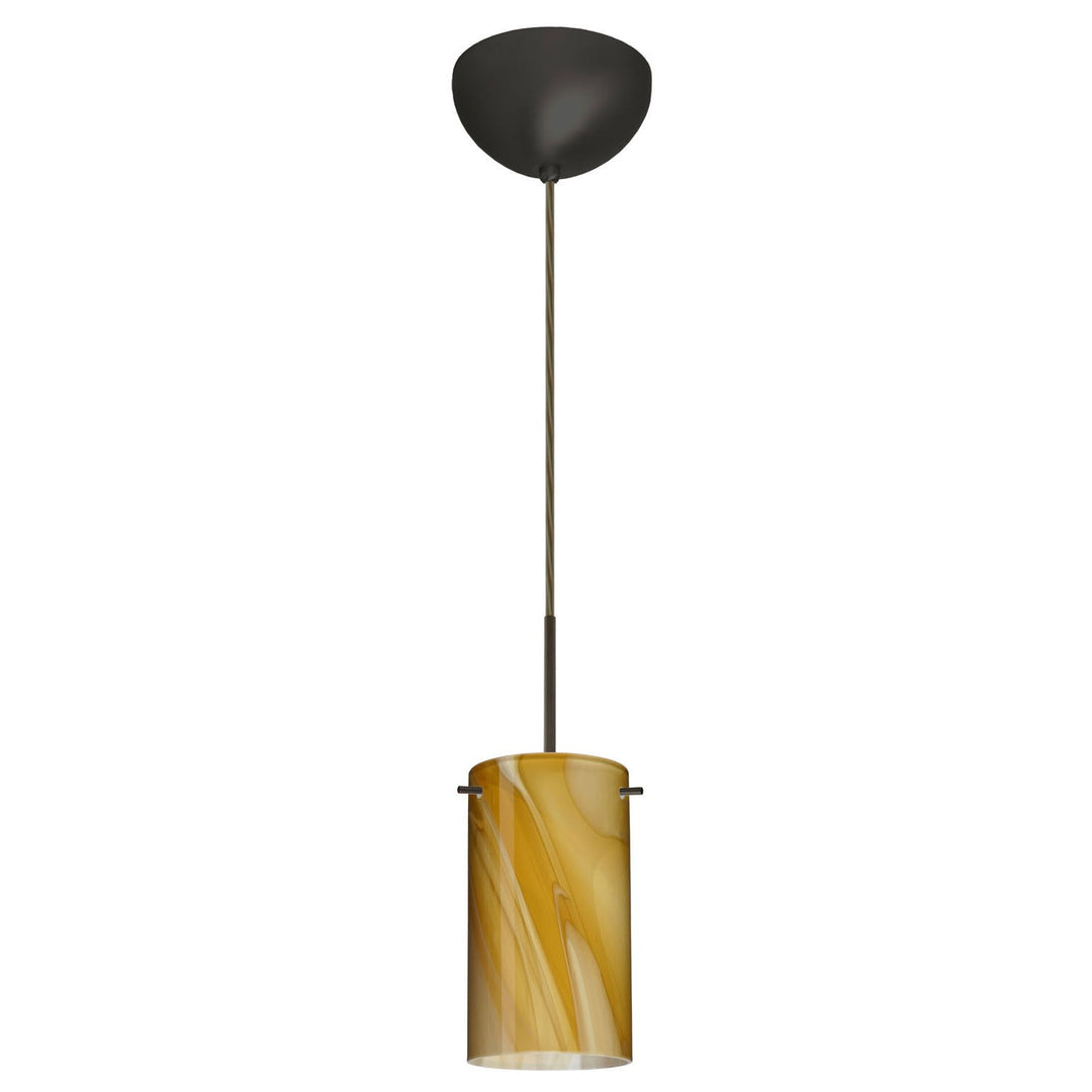 Besa Stilo 1BC-4404HN-BR Pendant Light - Bronze