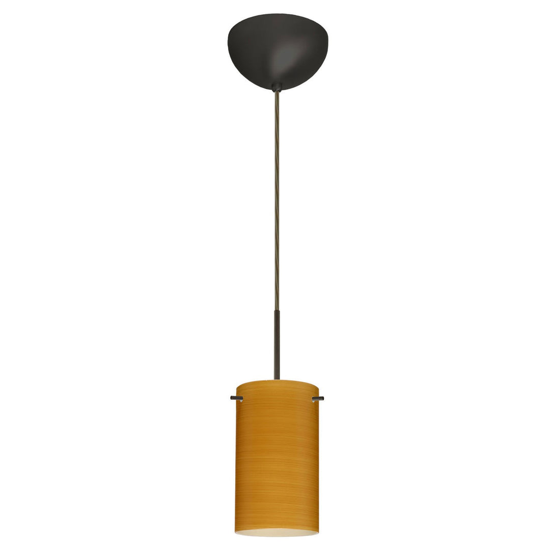 Besa Stilo 1BC-4404OK-BR Pendant Light - Bronze