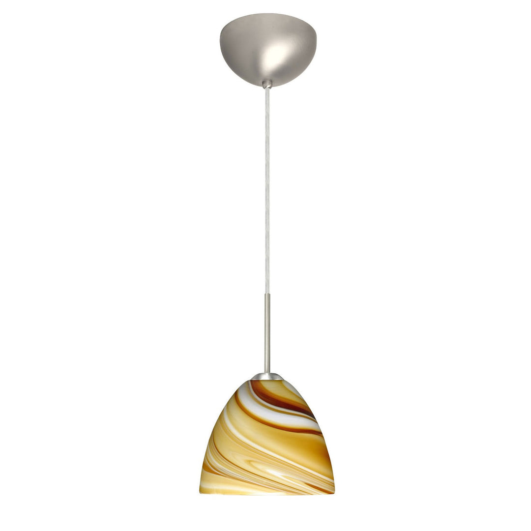 Besa Sasha 1BC-7572HN-SN Pendant Light - Satin Nickel