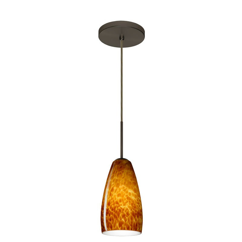 Besa Chrissy 1BT-150918-BR Pendant Light - Bronze