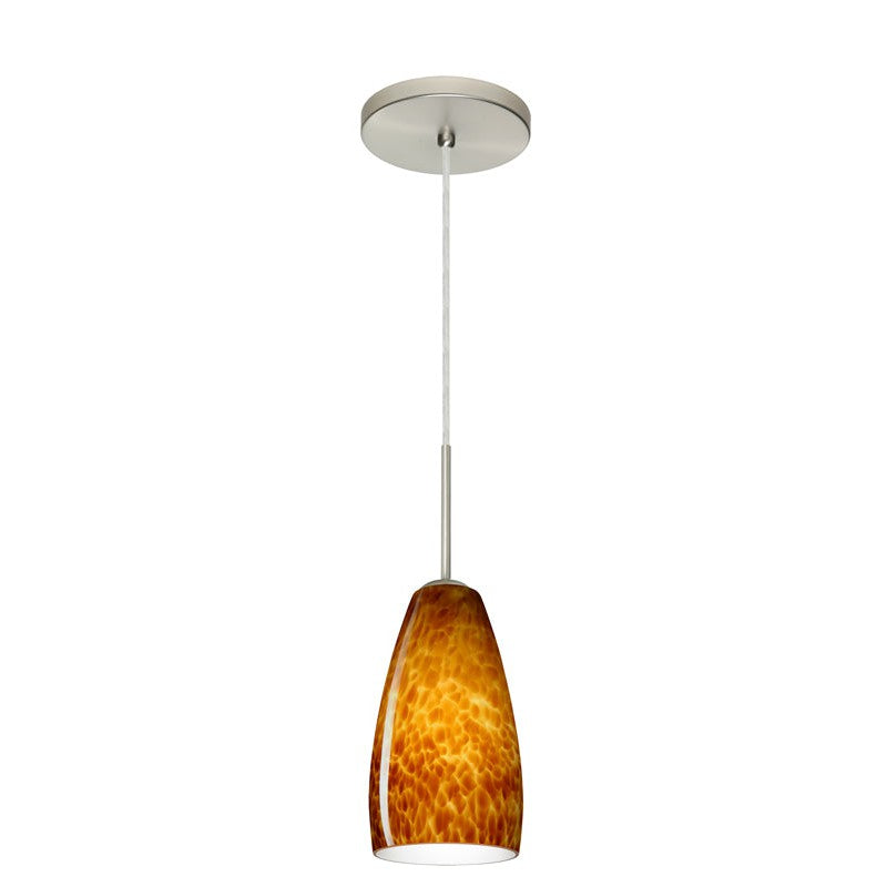 Besa Chrissy 1BT-150918-SN Pendant Light - Satin Nickel
