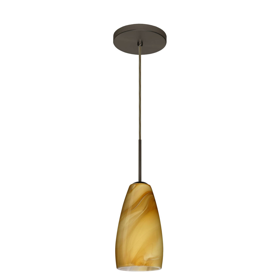 Besa Chrissy 1BT-1509HN-BR Pendant Light - Bronze