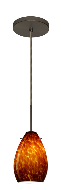 Besa Pera 1BT-171318-BR Pendant Light - Bronze