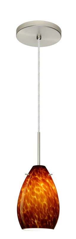 Besa Pera 1BT-171318-SN Pendant Light - Satin Nickel
