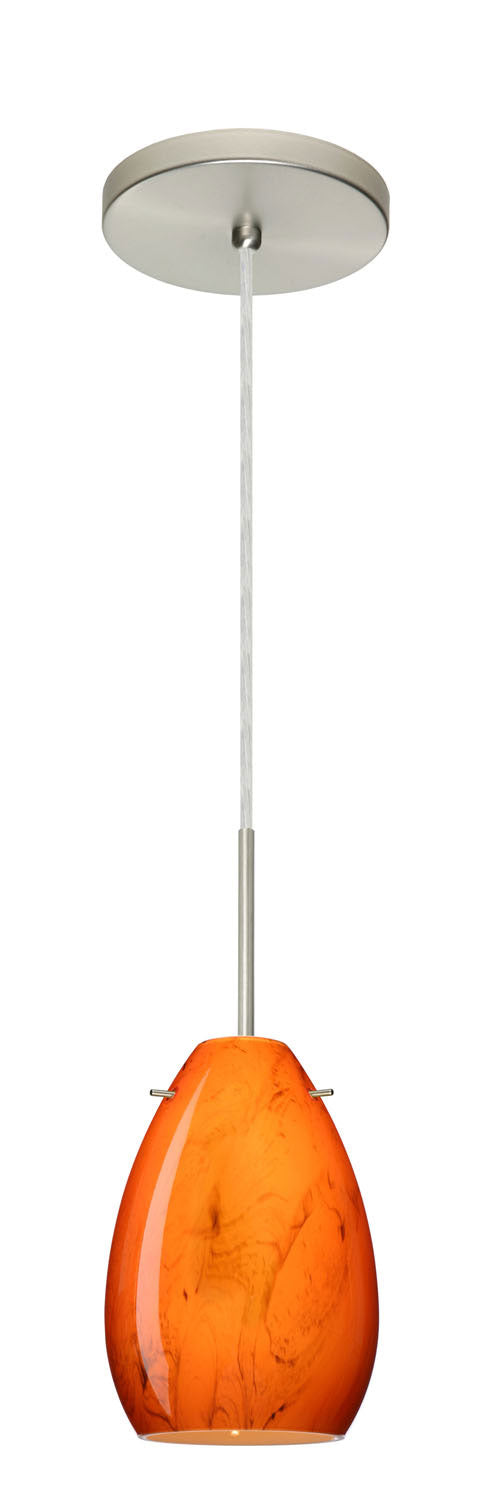 Besa Pera 1BT-1713HB-SN Pendant Light - Satin Nickel
