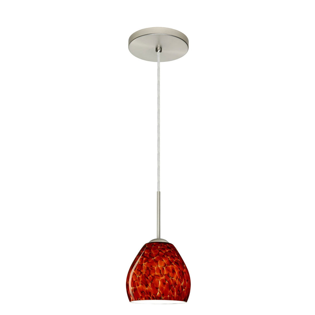 Besa Bolla 1BT-412241-SN Pendant Light - Satin Nickel