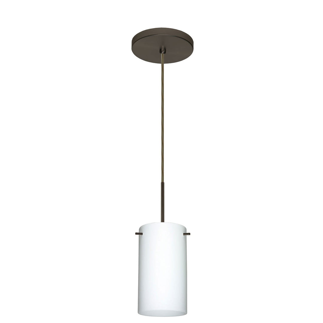 Besa Stilo 1BT-440407-BR Pendant Light - Bronze