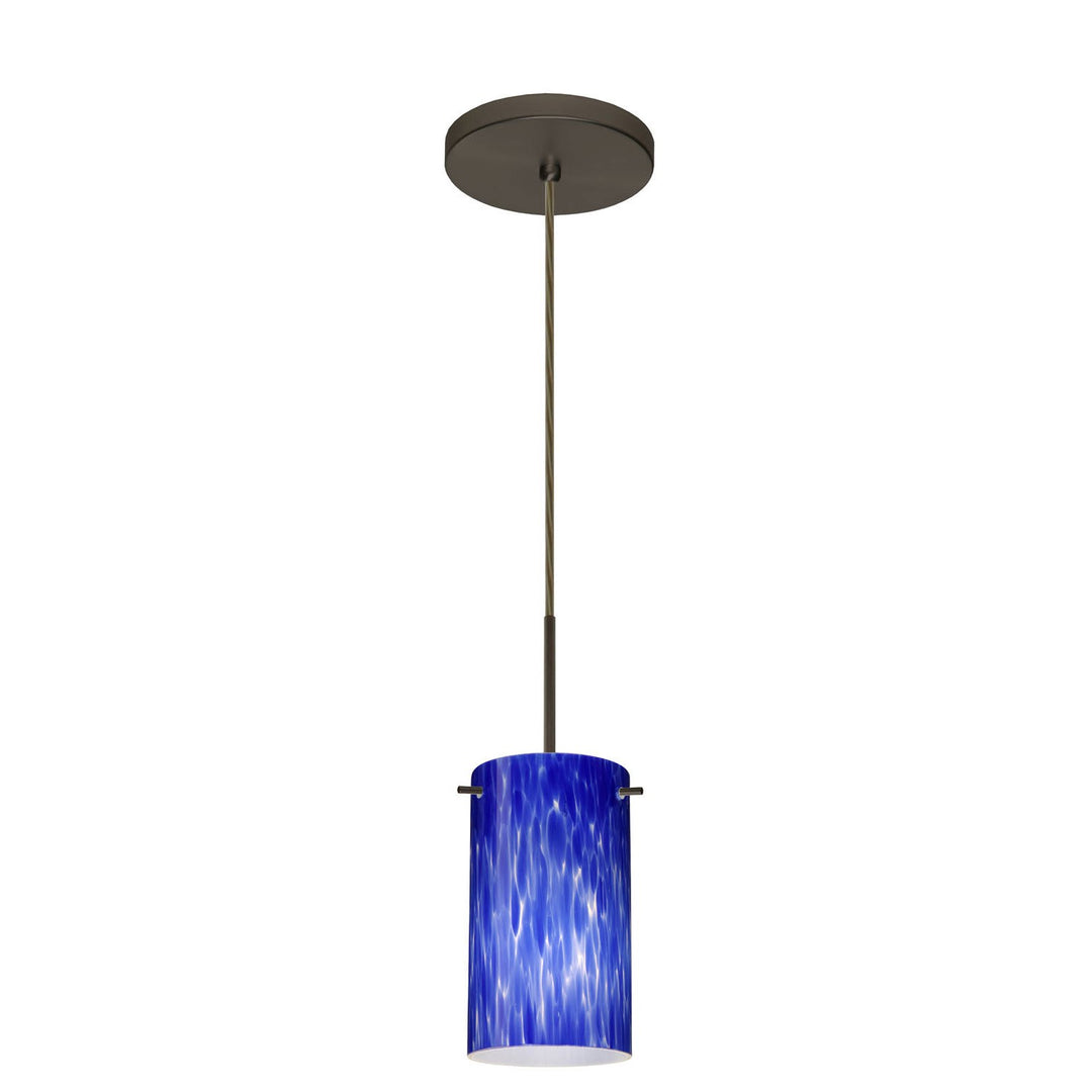 Besa Stilo 1BT-440486-BR Pendant Light - Bronze