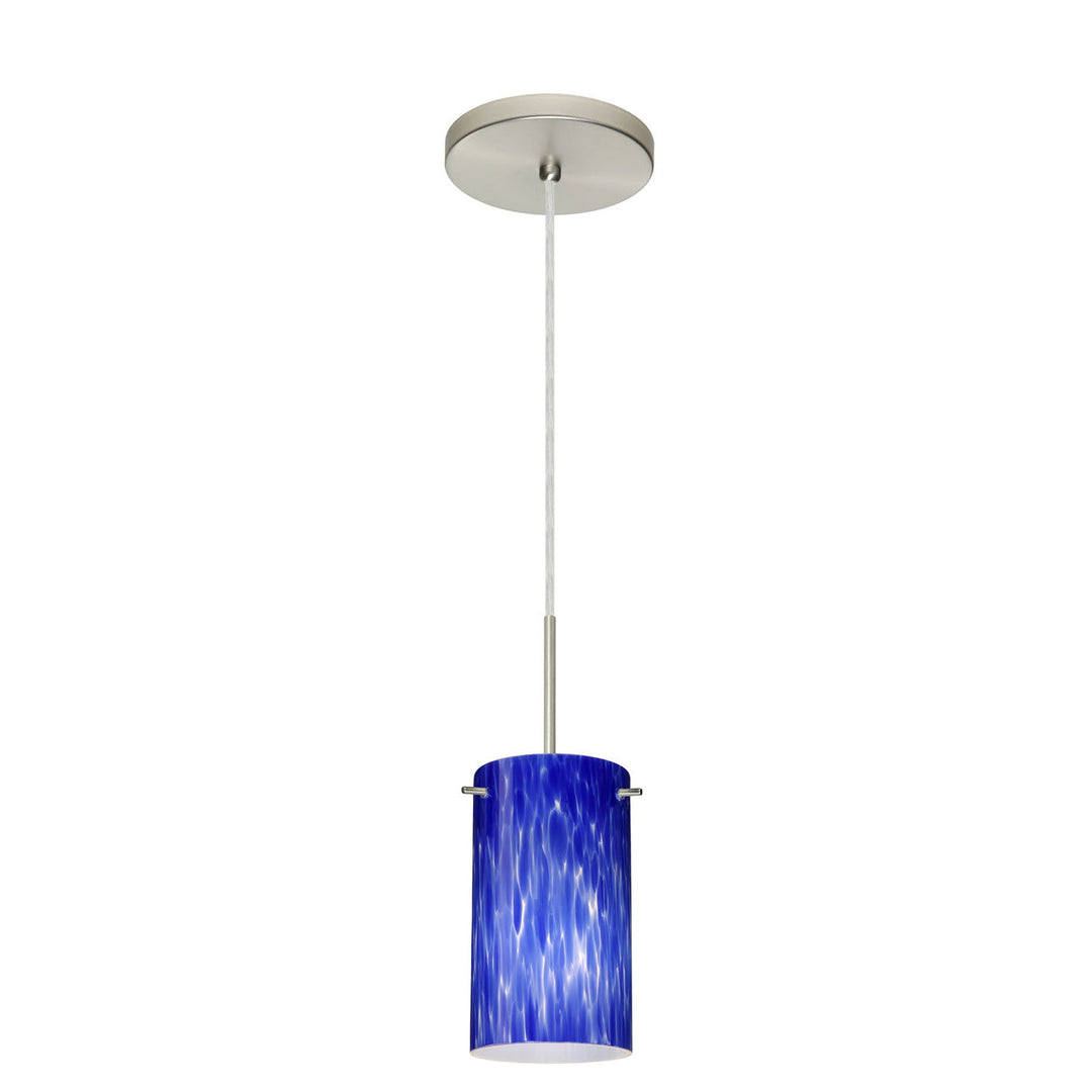 Besa Stilo 1BT-440486-SN Pendant Light - Satin Nickel