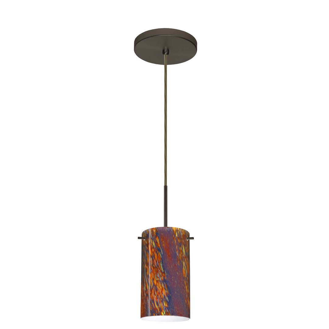 Besa Stilo 1BT-4404CE-BR Pendant Light - Bronze