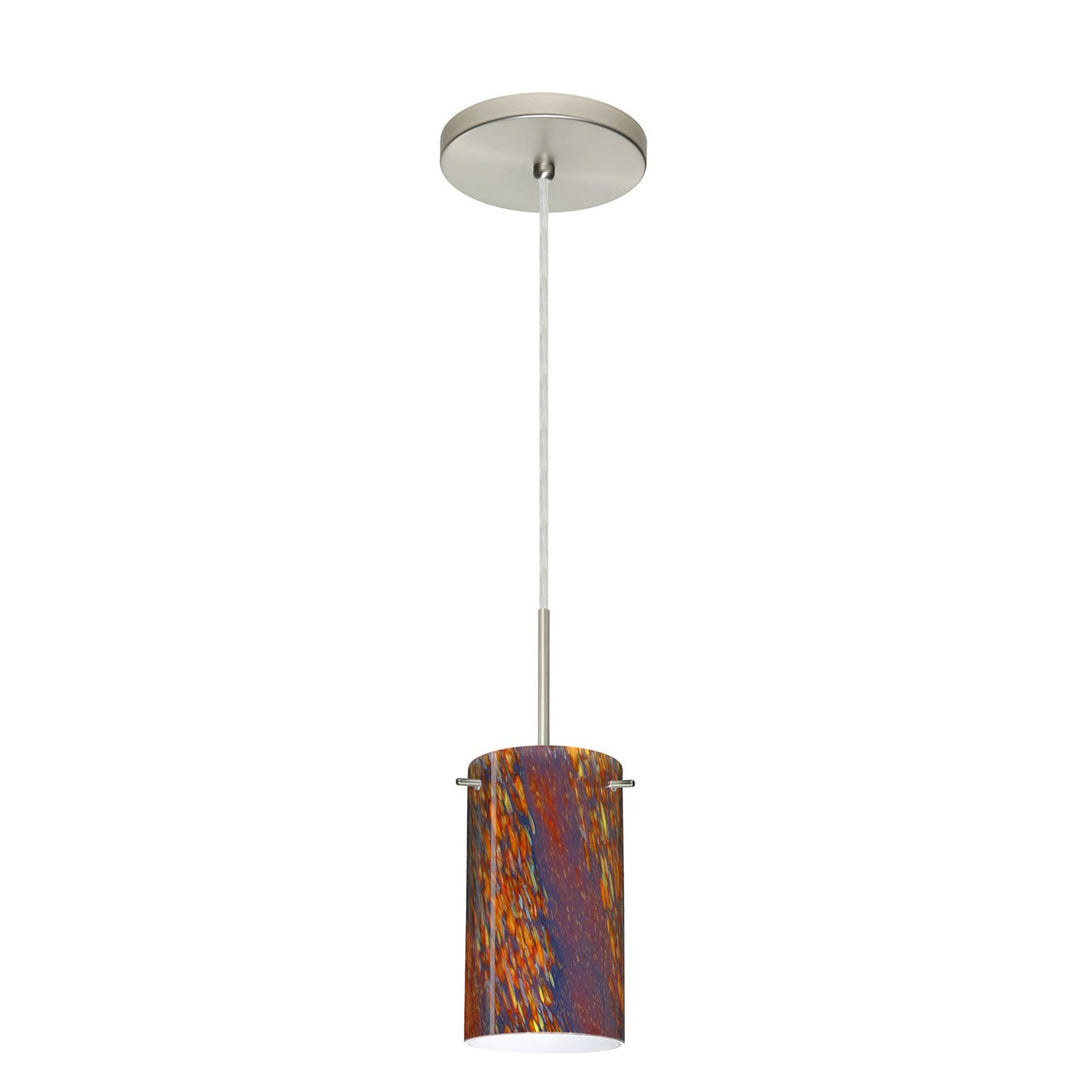 Besa Stilo 1BT-4404CE-SN Pendant Light - Satin Nickel