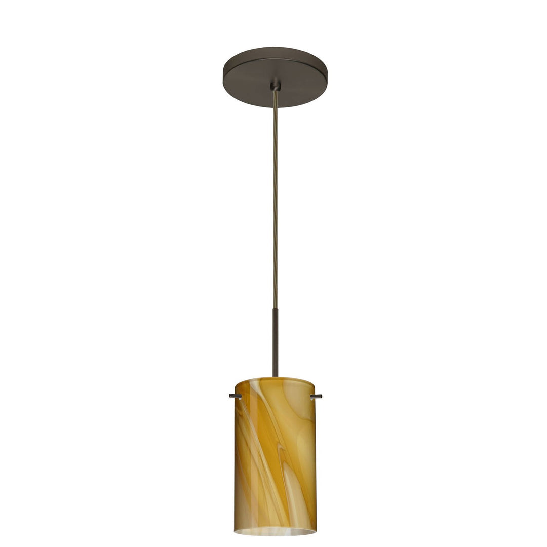 Besa Stilo 1BT-4404HN-BR Pendant Light - Bronze