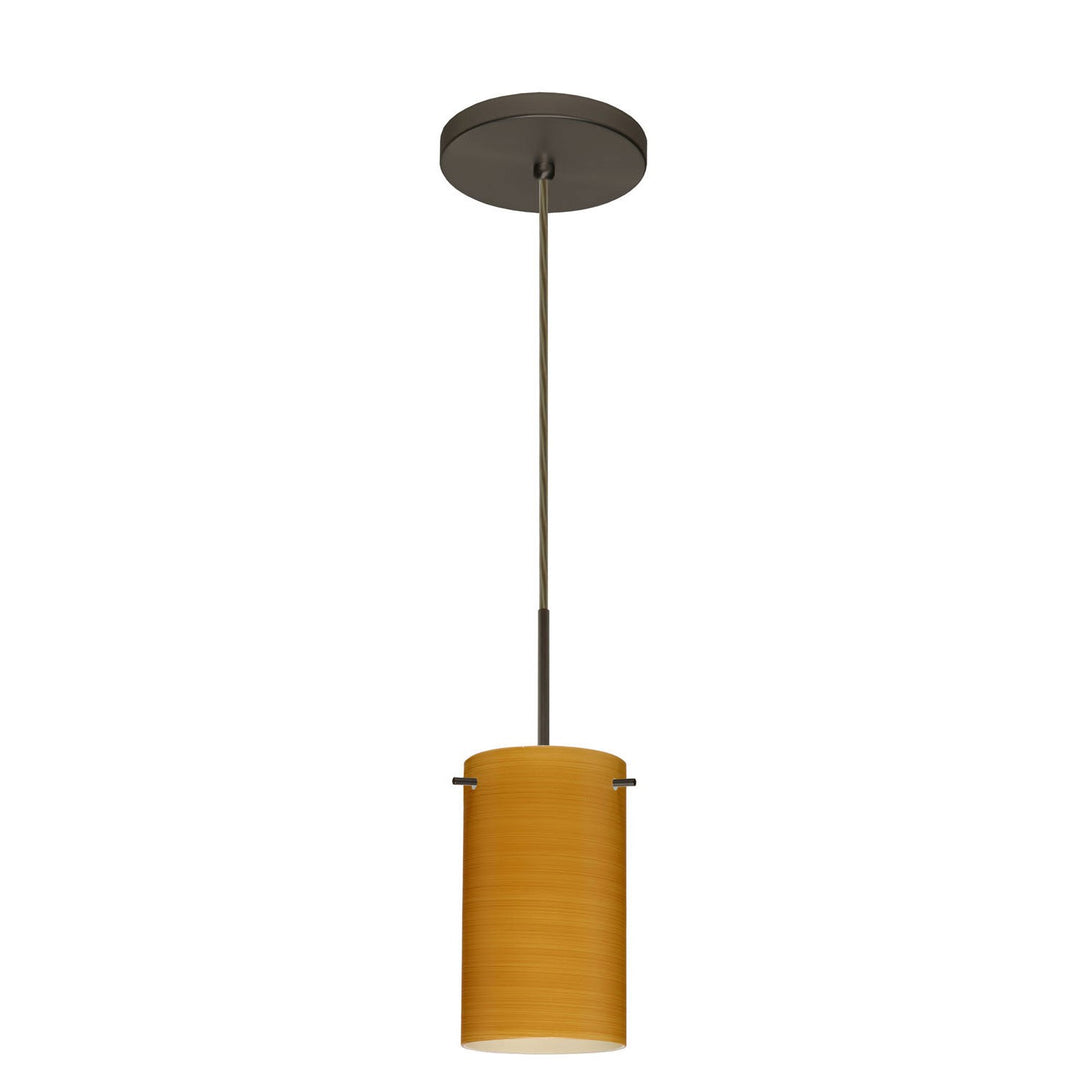 Besa Stilo 1BT-4404OK-BR Pendant Light - Bronze