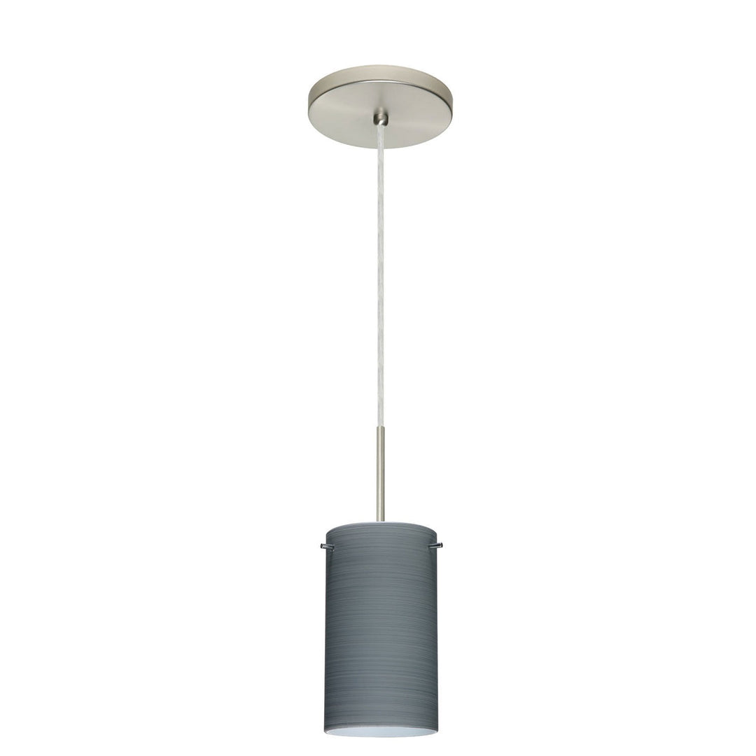 Besa Stilo 1BT-4404TN-SN Pendant Light - Satin Nickel
