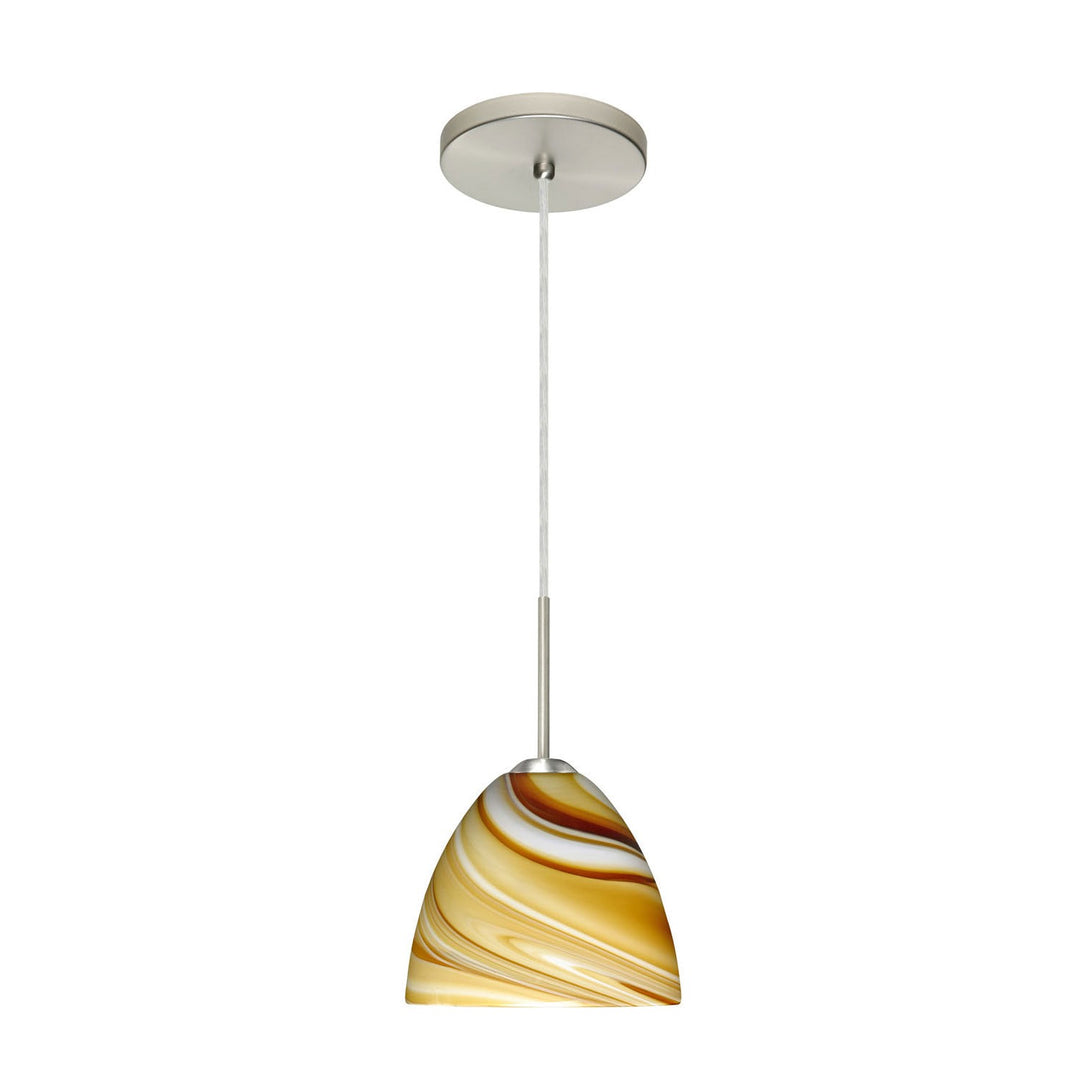 Besa Sasha 1BT-7572HN-SN Pendant Light - Satin Nickel