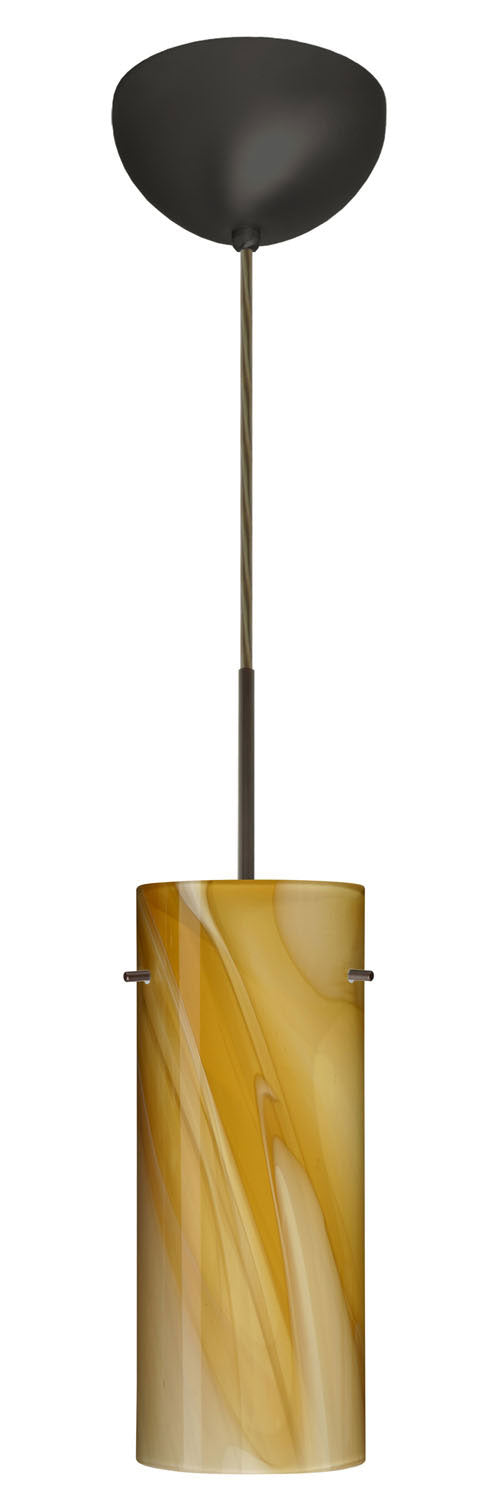 Besa Stilo 1JC-4123HN-BR Pendant Light - Bronze