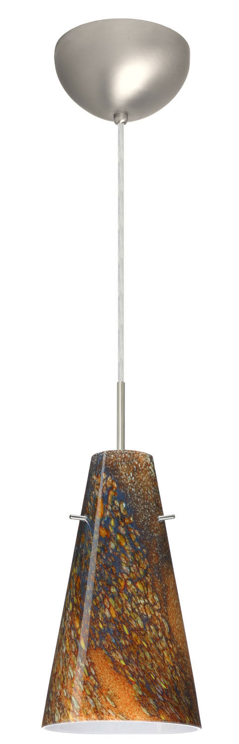 Besa Cierro 1JC-4124CE-SN Pendant Light - Satin Nickel