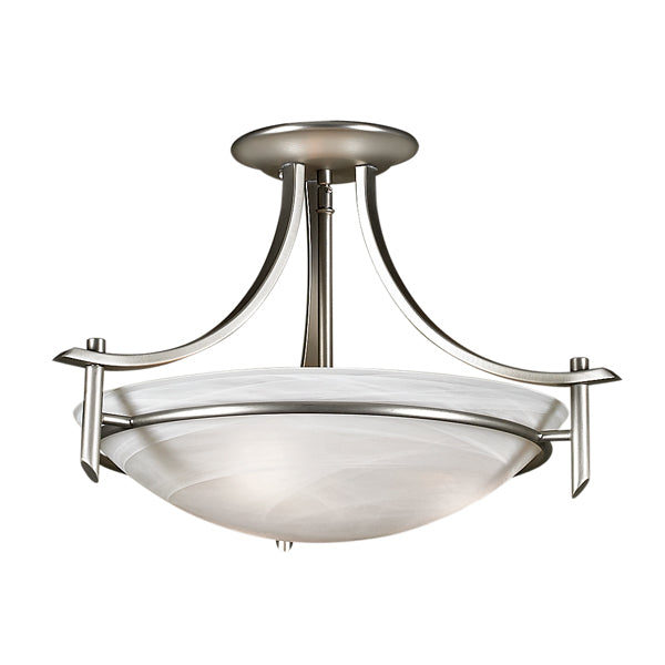 Russell Yorkshire Brushed Chrome 390-713/BCH Ceiling Light - Brushed Chrome