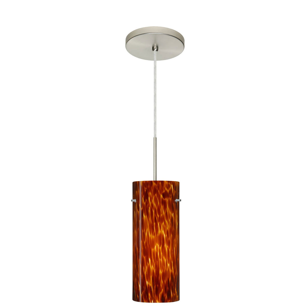 Besa Stilo 1JT-412318-SN Pendant Light - Satin Nickel