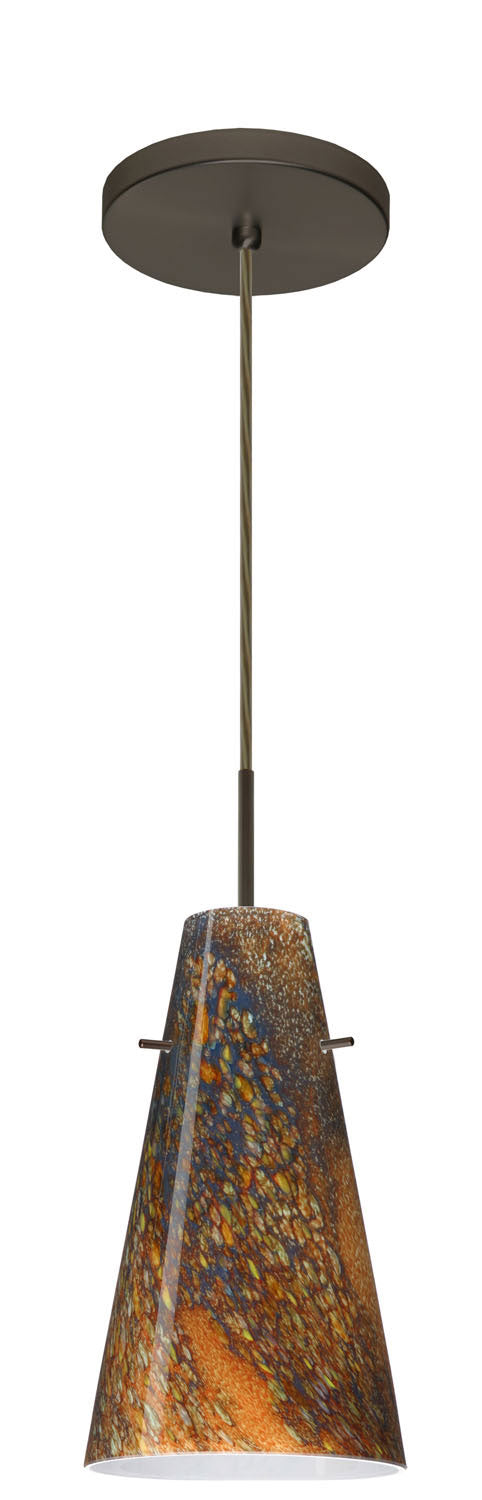 Besa Cierro 1JT-4124CE-BR Pendant Light - Bronze