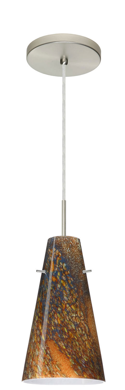 Besa Cierro 1JT-4124CE-SN Pendant Light - Satin Nickel