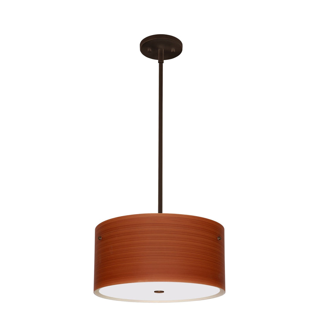 Besa Tamburo 1KT-4008CH-BR Pendant Light - Bronze