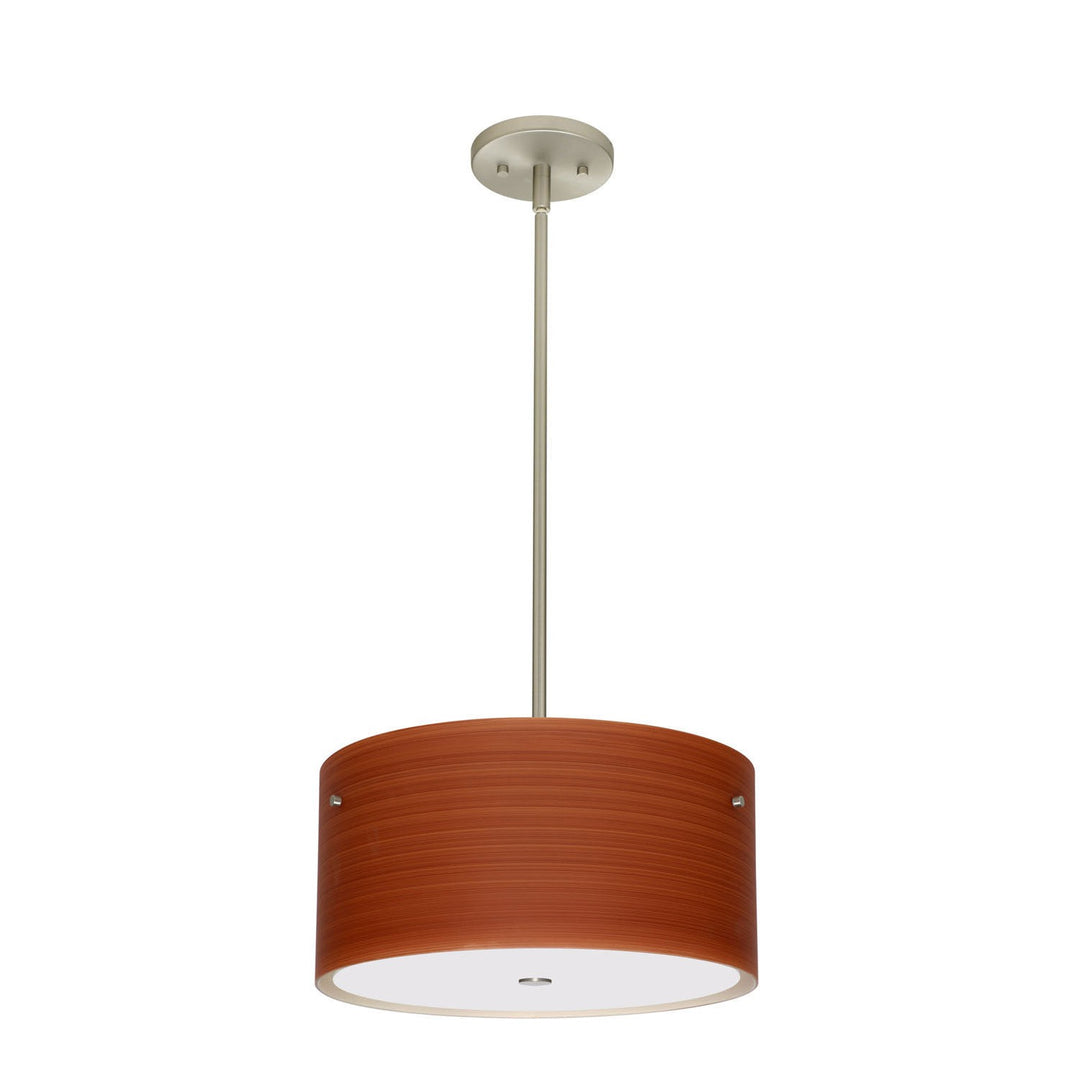 Besa Tamburo 1KT-4008CH-SN Pendant Light - Satin Nickel