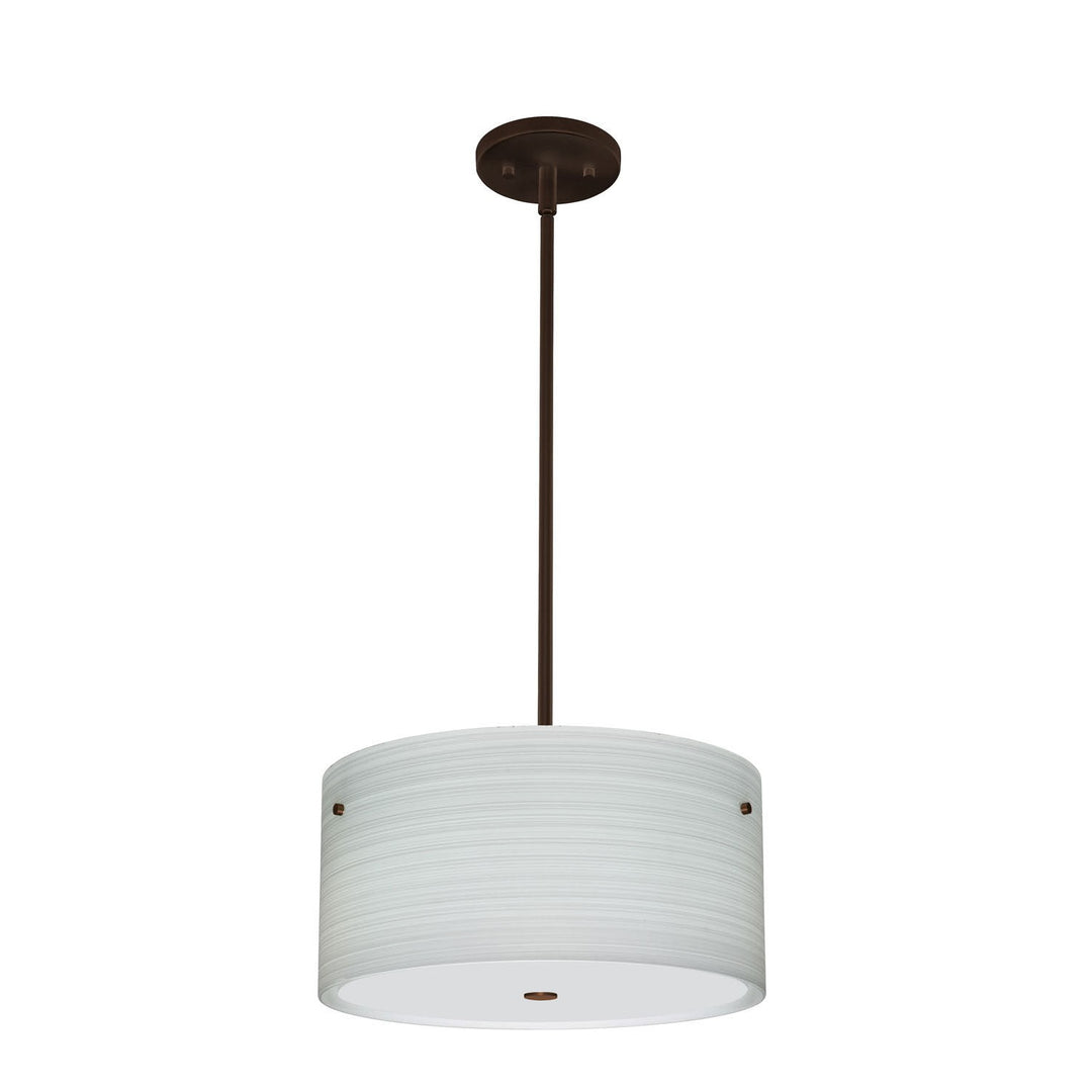 Besa Tamburo 1KT-4008KR-BR Pendant Light - Bronze