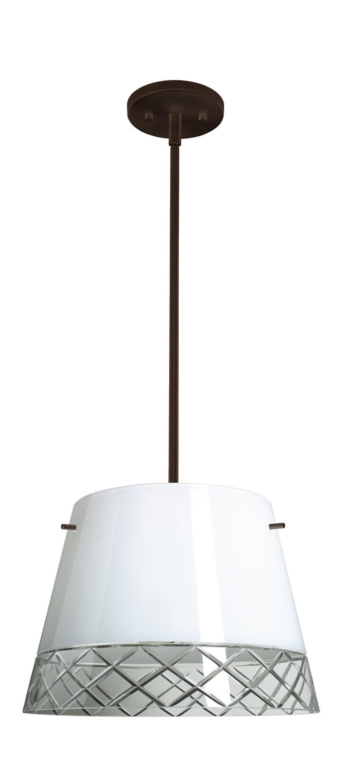 Besa Amelia 1KT-4340WC-BR Pendant Light - Bronze