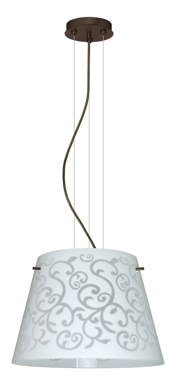 Besa Amelia 1KV-4340WD-BR Pendant Light - Bronze