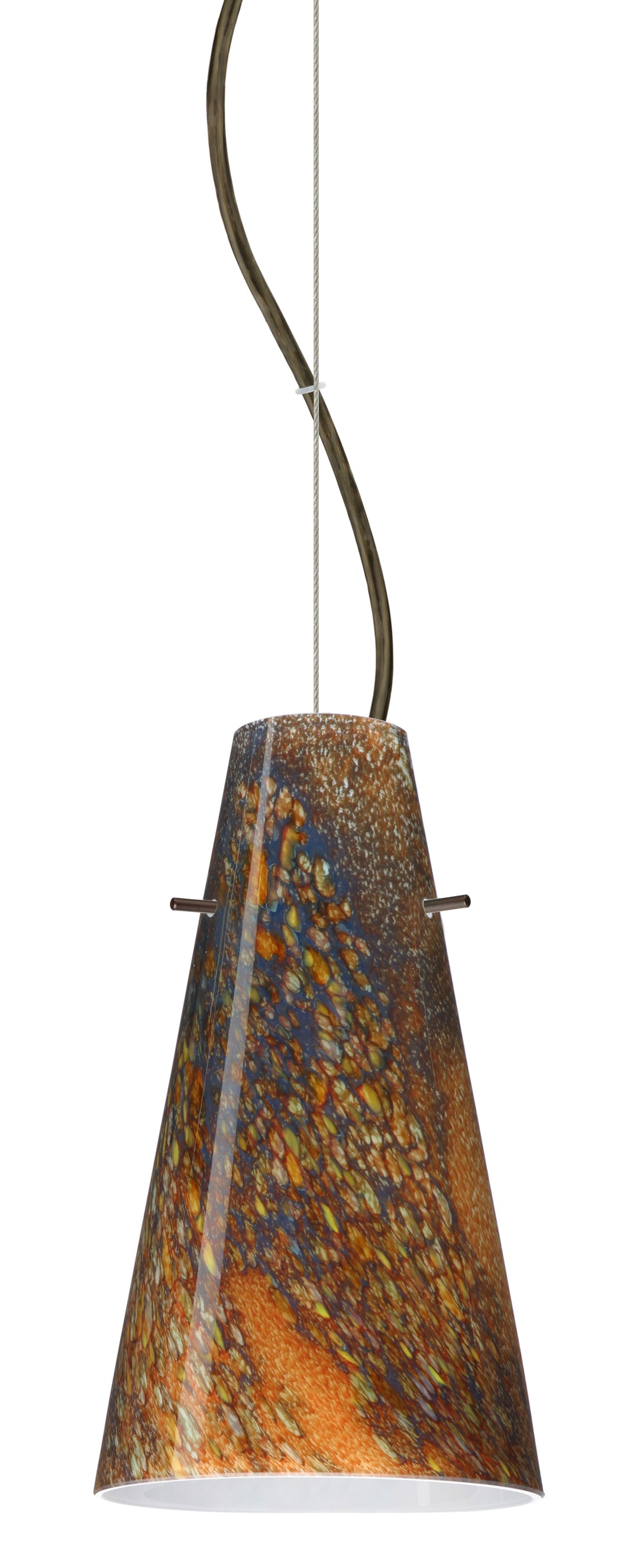 Besa Cierro 1KX-4124CE-BR Pendant Light - Bronze