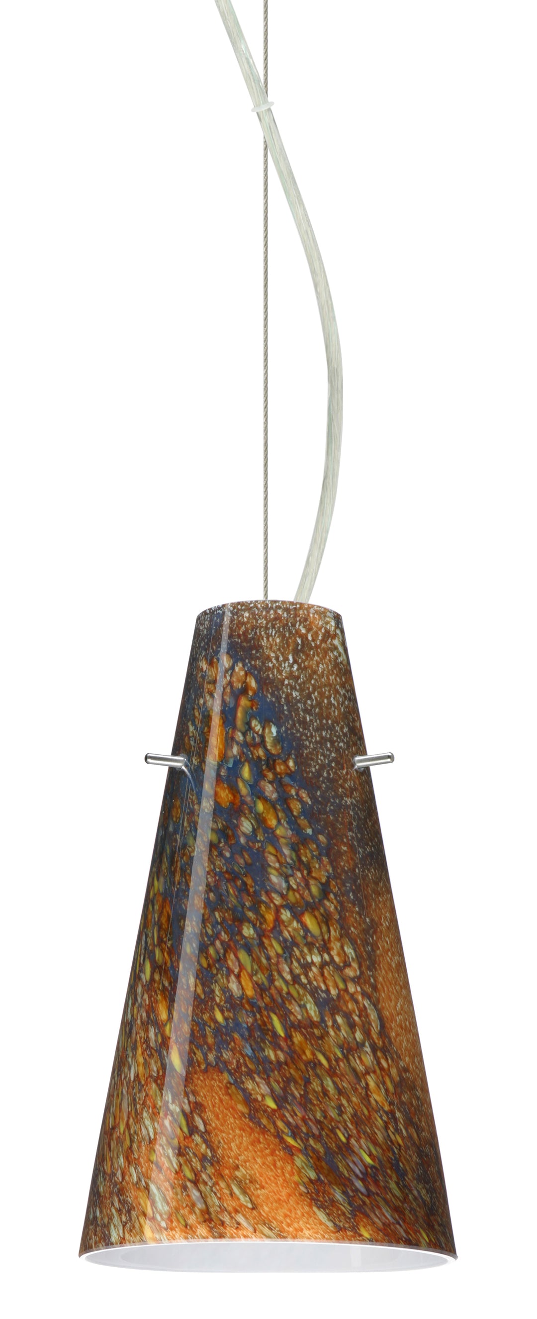 Besa Cierro 1KX-4124CE-SN Pendant Light - Satin Nickel