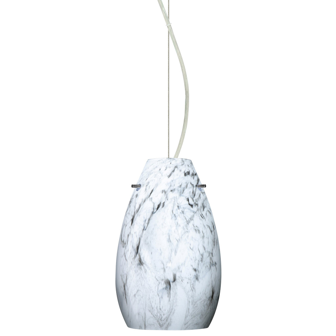 Besa Pera 1KX-4126MG-SN Pendant Light - Satin Nickel