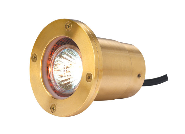 Corona Lighting CL-324-BR Architectural Well Light Landscape Light Brass